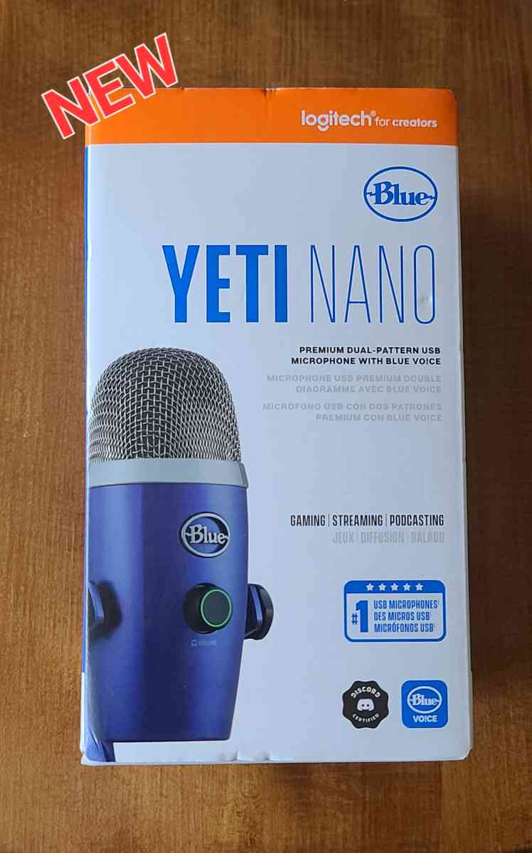 BRAND NEW Blue Yeti Nano Microphone