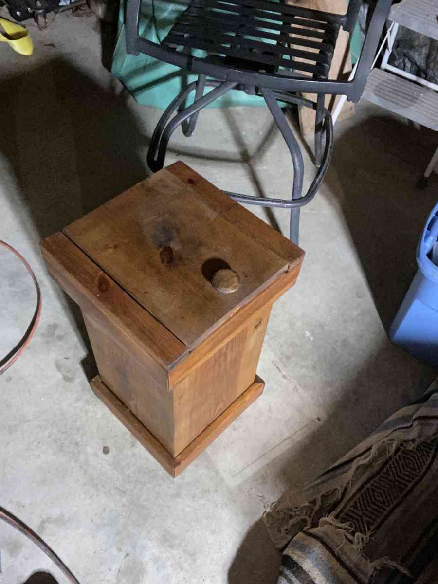 Vintage potato box