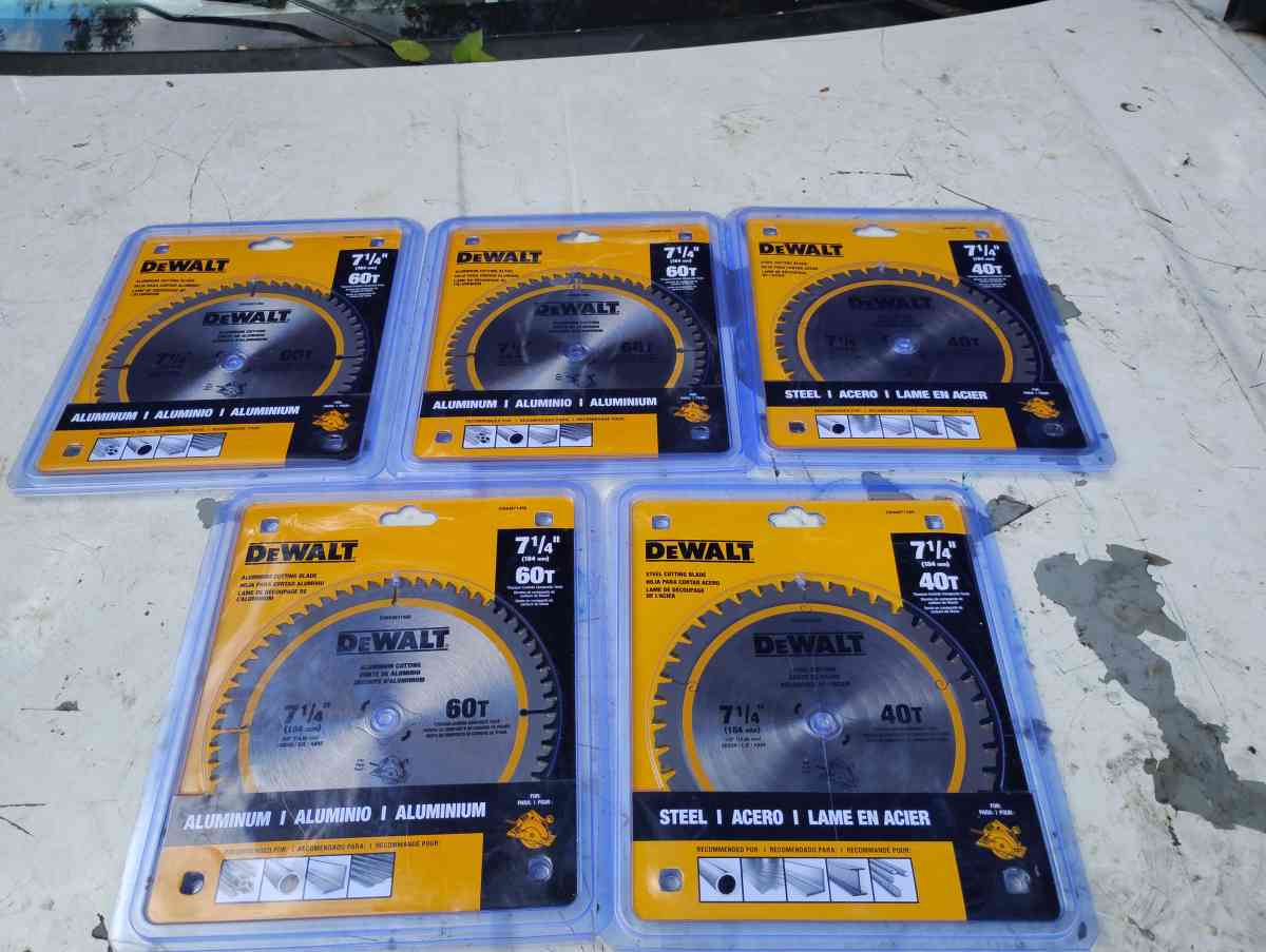 DeWalt skill saw blades