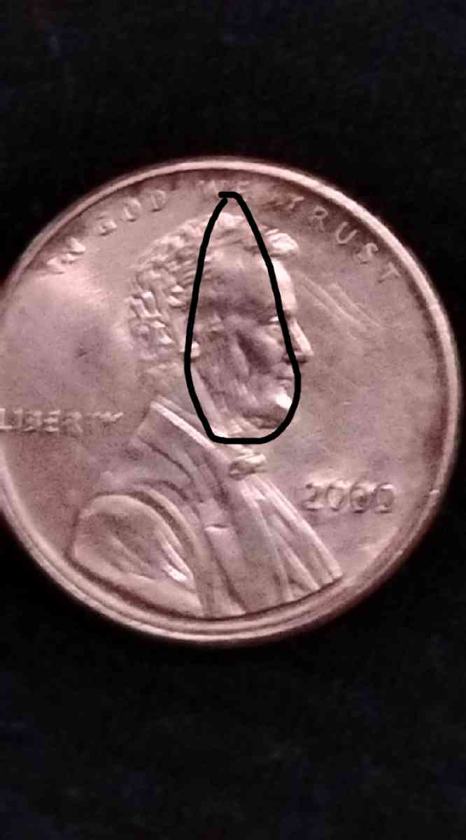 2000 Lincoln memorial penny