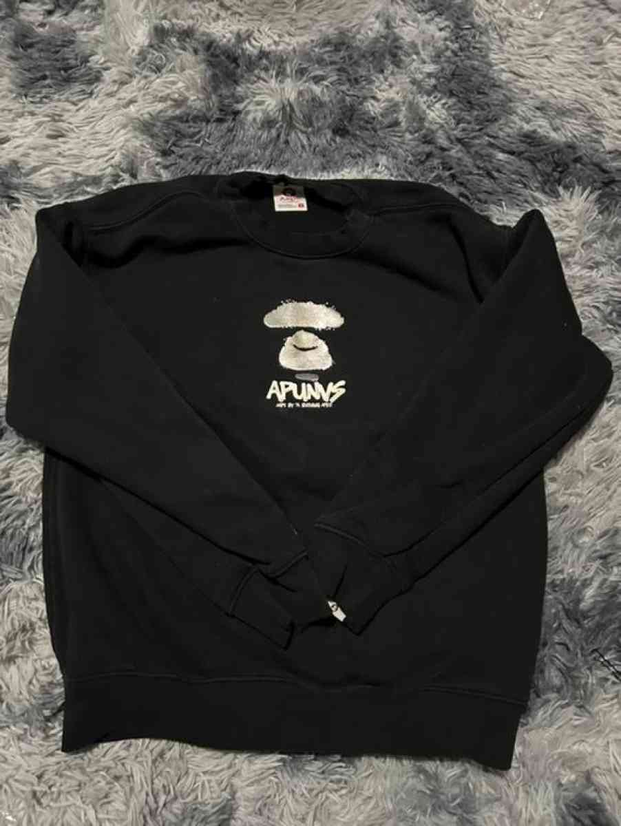 Black Bape Sweatshirt text me before buying