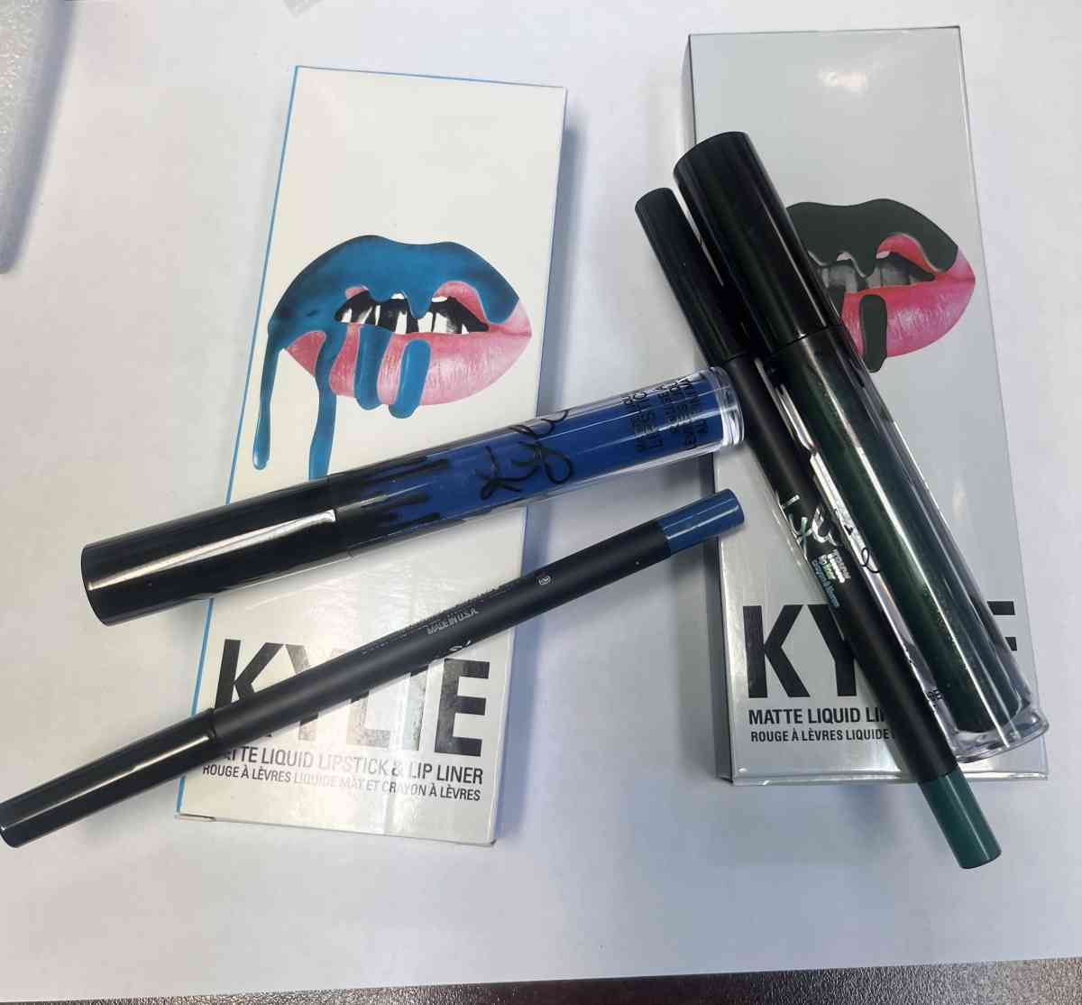 2 boxes matte lipstick lip liner 5