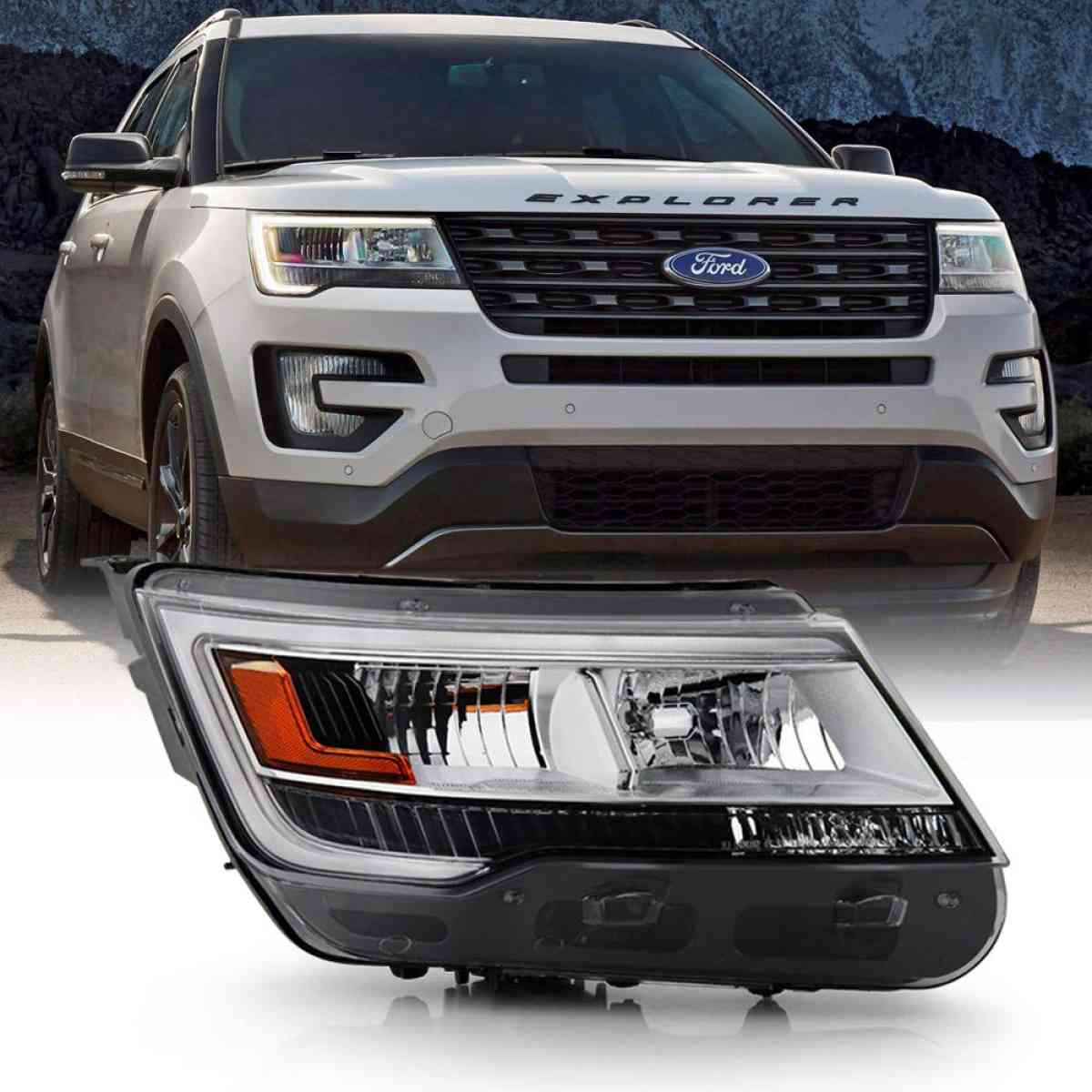 in lighthouse left for Ford Explorer xlt 2016 2018