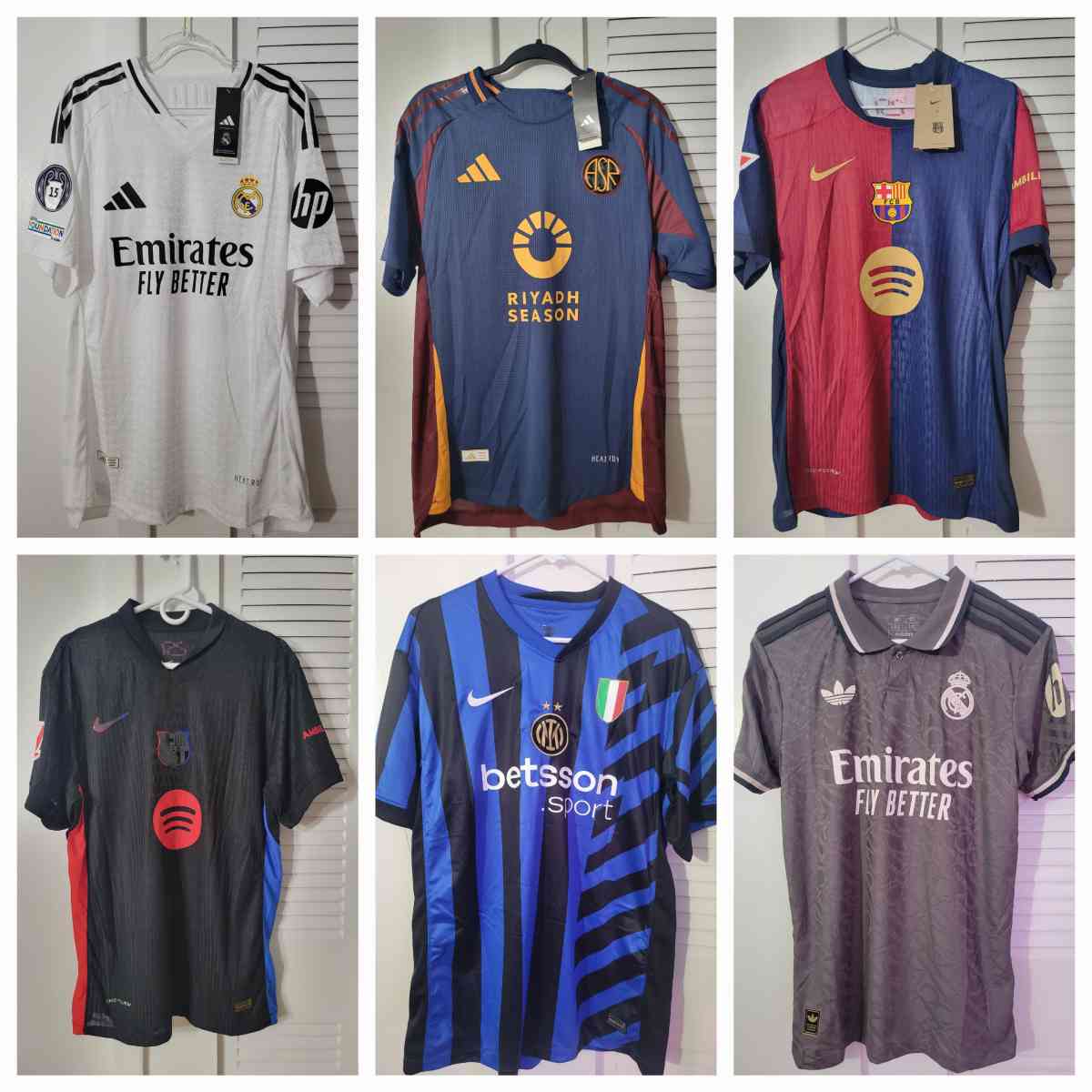 Jersey Soccer 2025 Player Version and Fan Size M L XL 2XL3XL