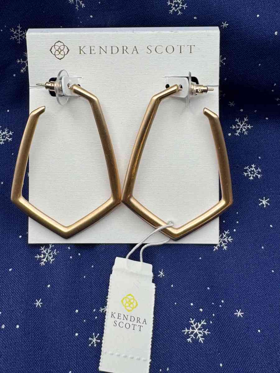 2015PITT Kendra Scott Lonnie Rose Gold Plated Over Brass Ang