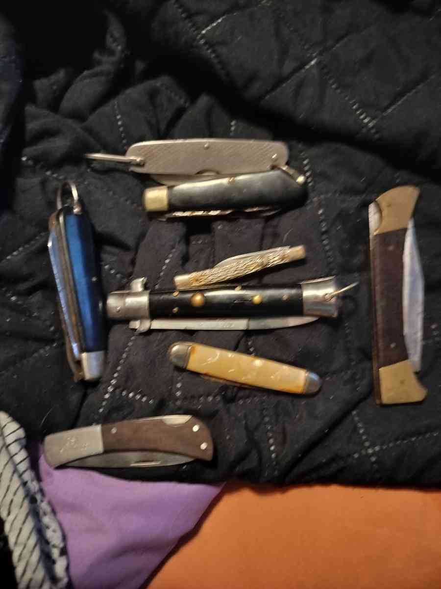 old knives from all over the world