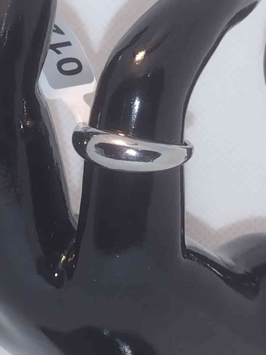 Dome Style Retro Geometric Ring