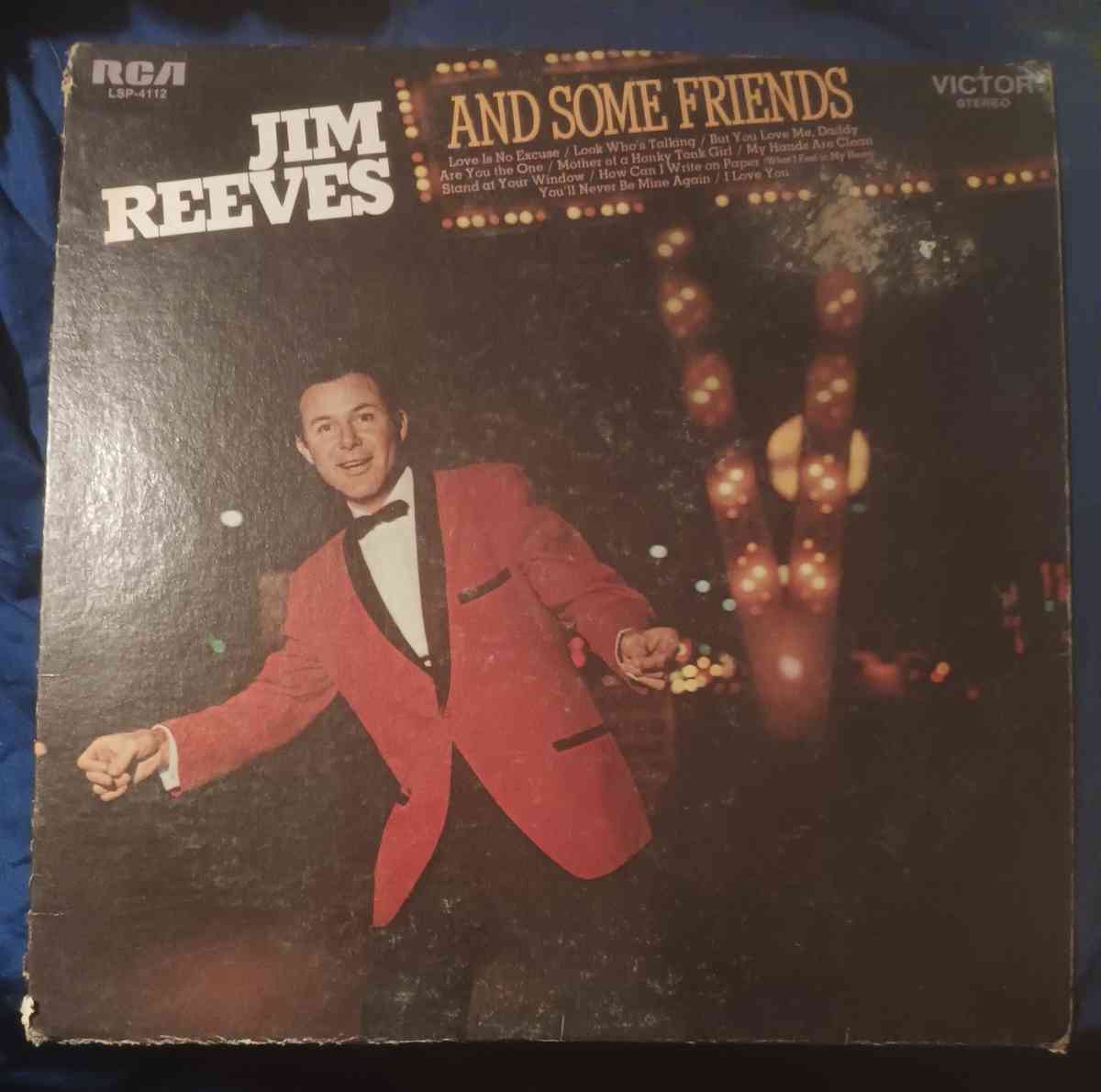 Jim Reeves and some friends Vinyl Record