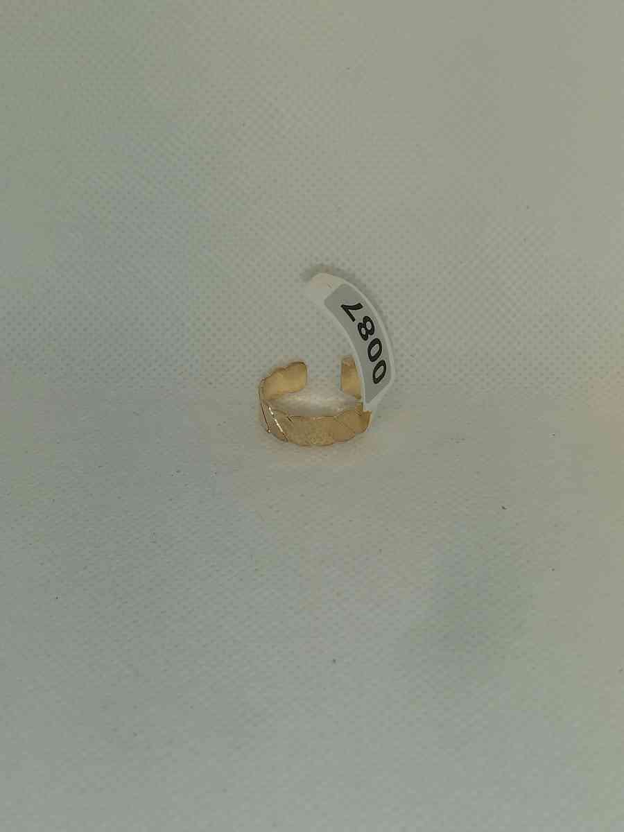 Open Slant Chic Rhinestone Ring