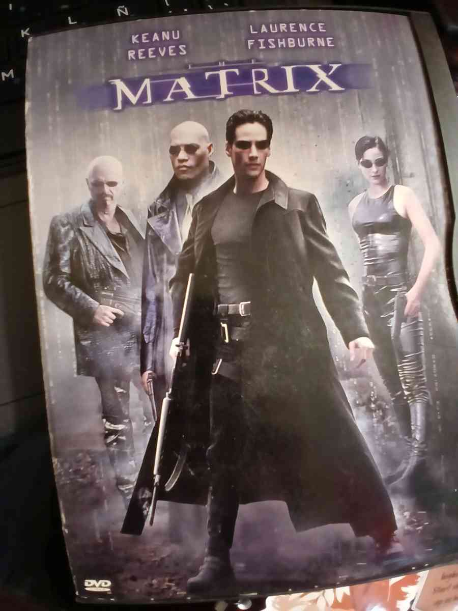 Matrix DVD with Keanu Reeves