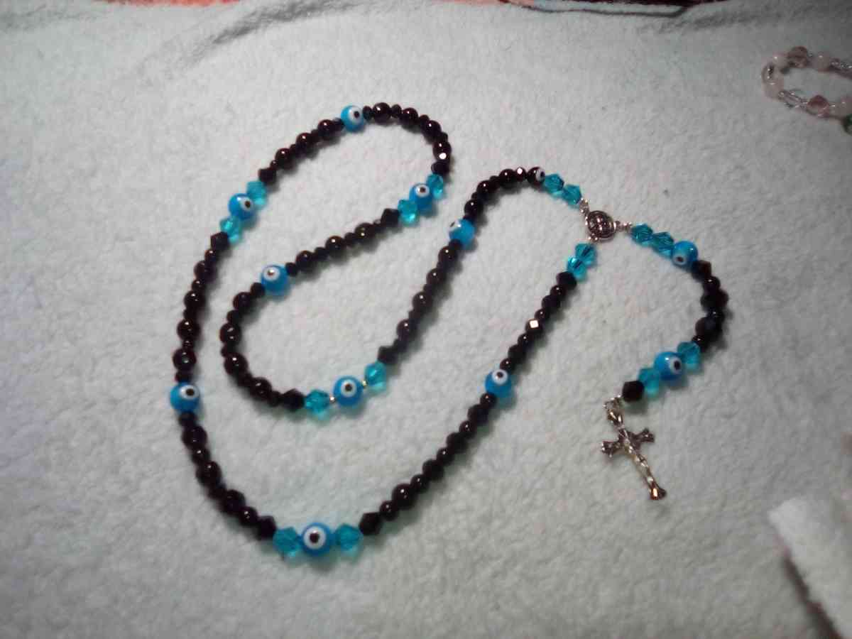 Rosaries made with natural healing stones