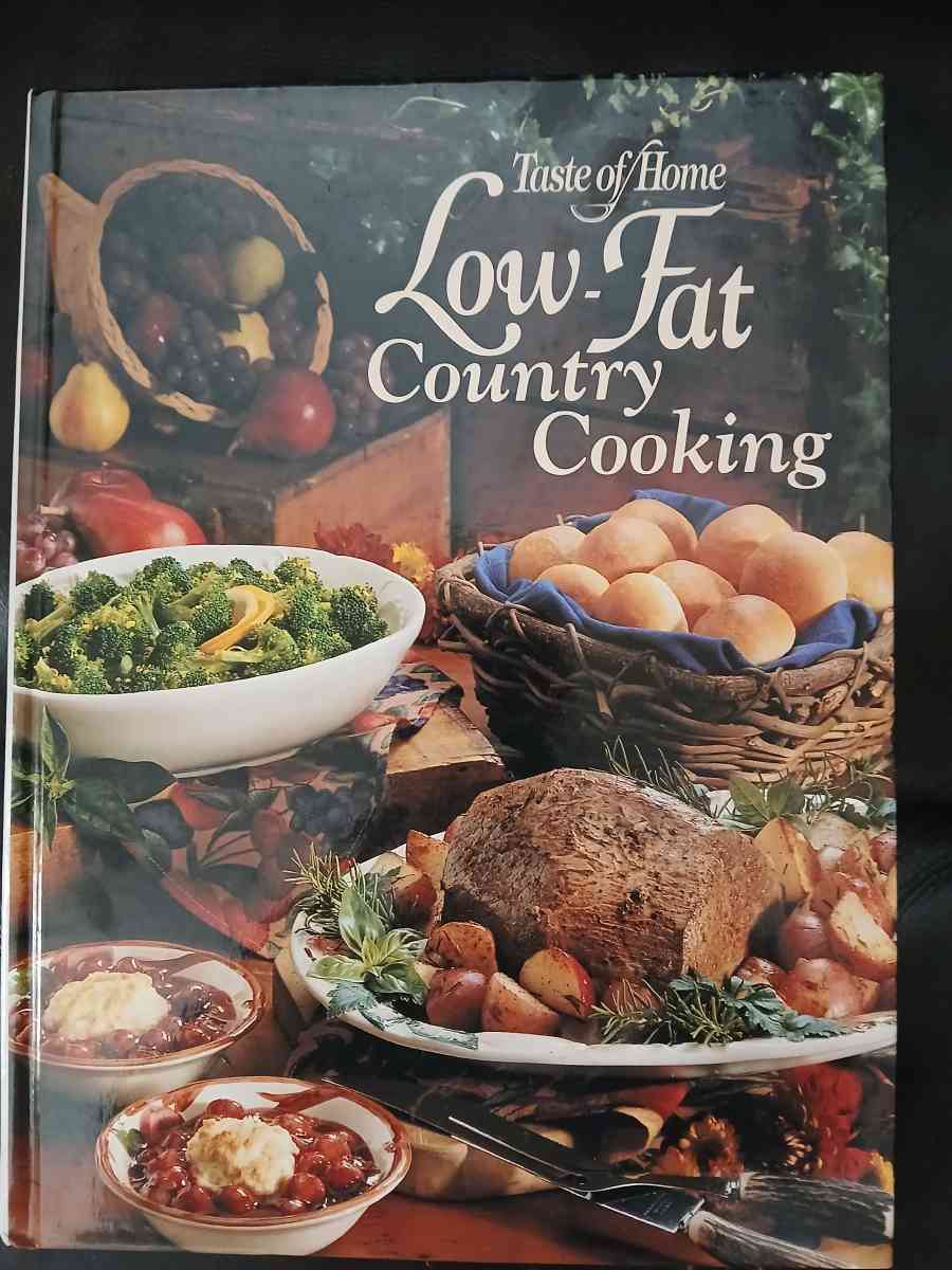 Low fat recipes country cooking book