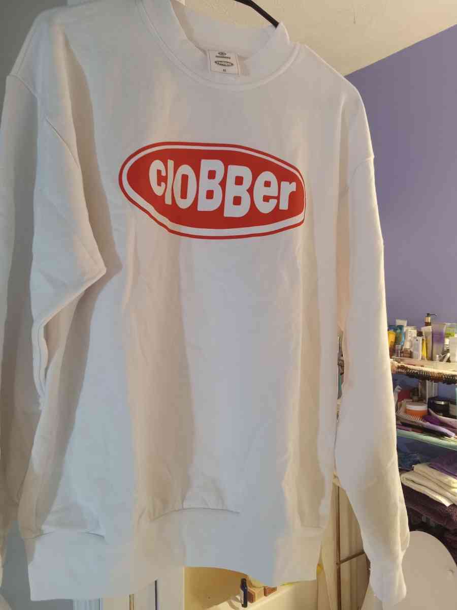 designer insomniac crew neck sweater size Medium