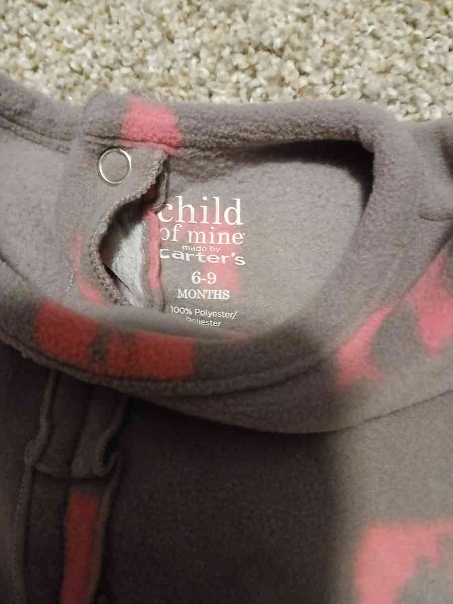 CHILD OF MINE CARTERS BABY GIRL PINK KITTY CAT TOP