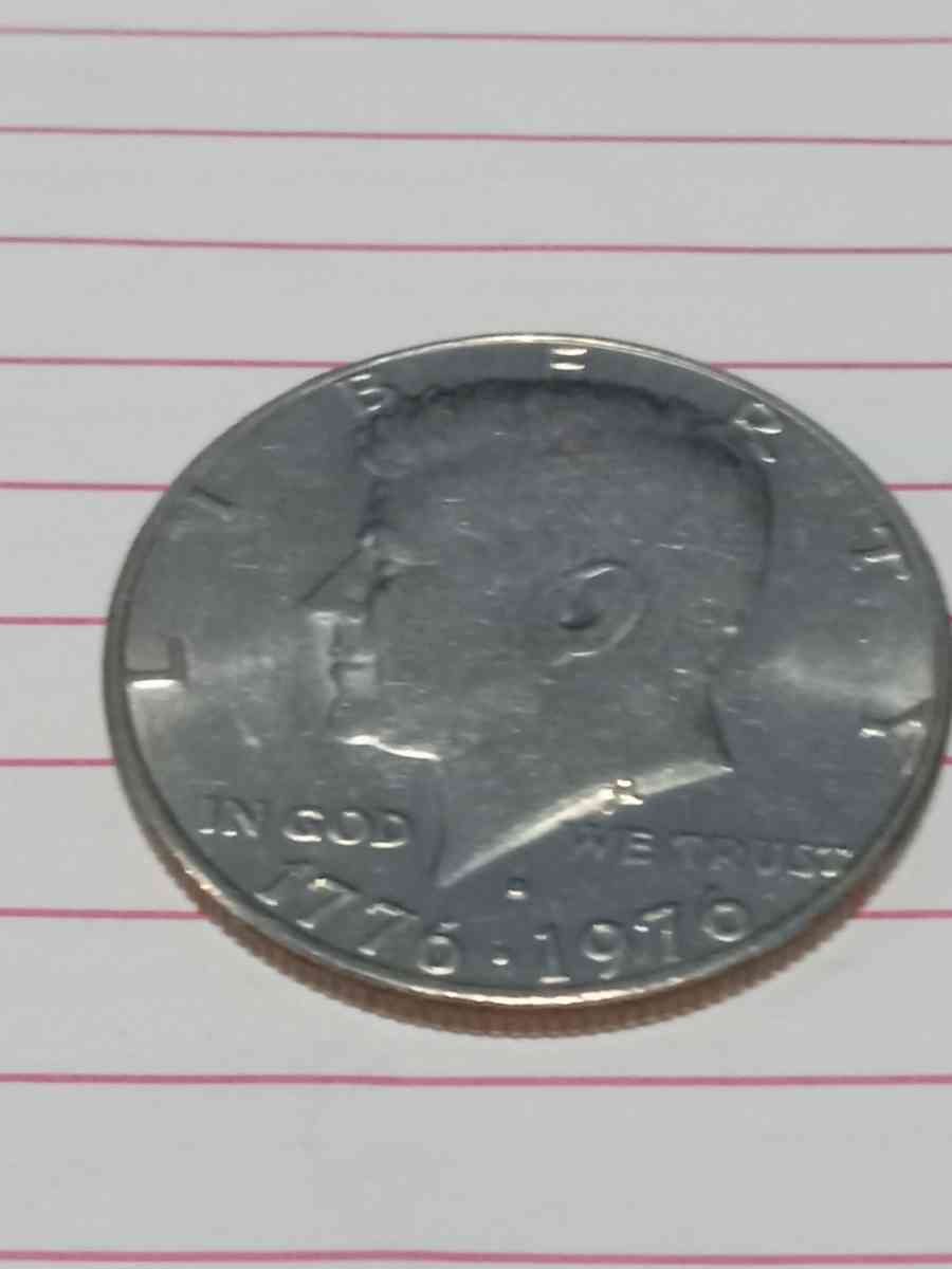 Half dollar coin