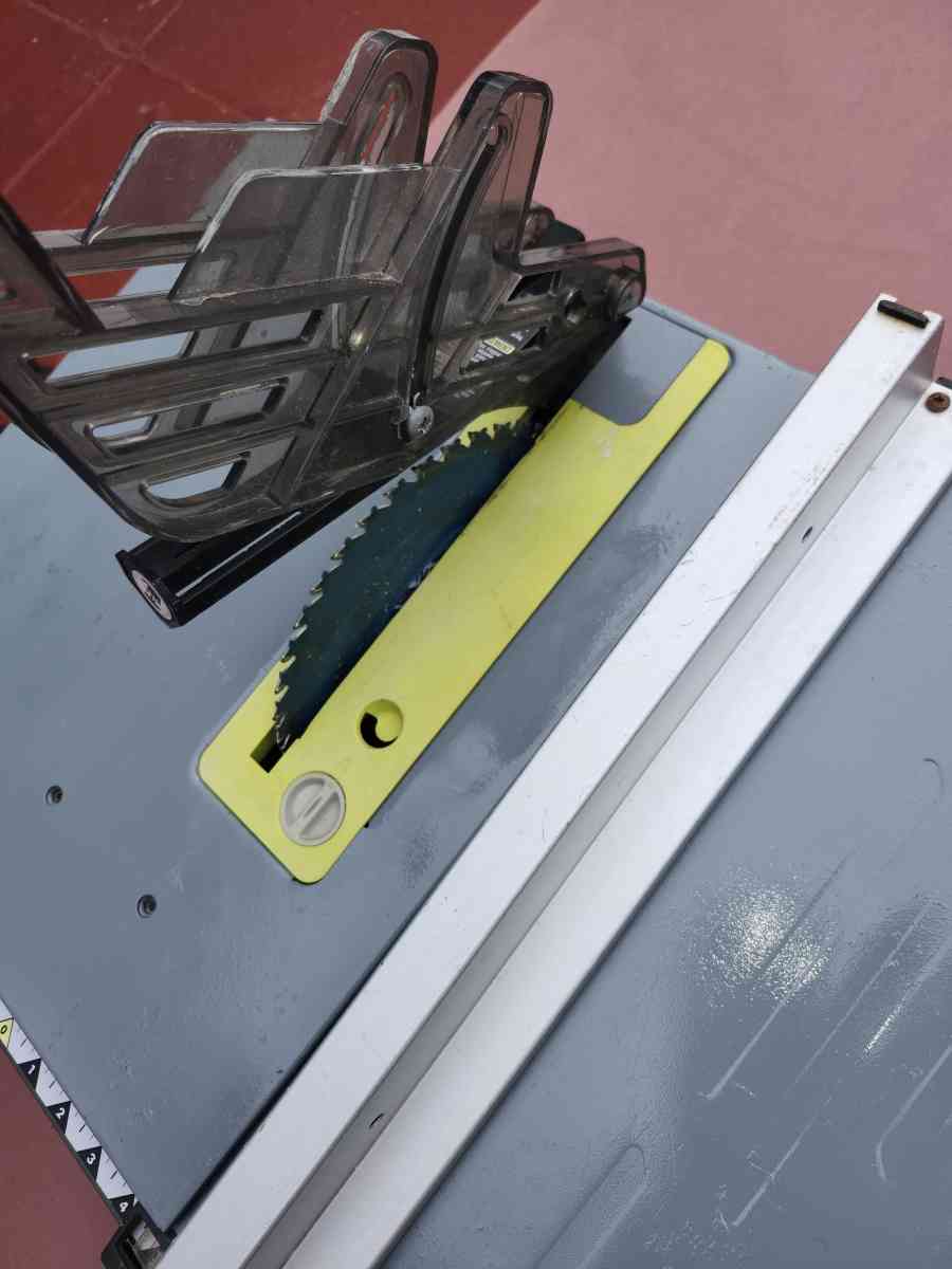 RYOBI13 Amp 814 in Compact Portable Corded Jobsite Table Saw