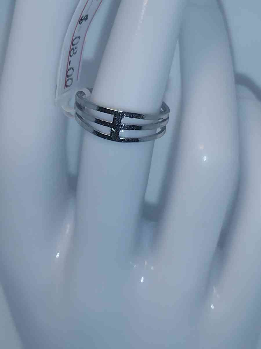 3 Band Silver Ring GA