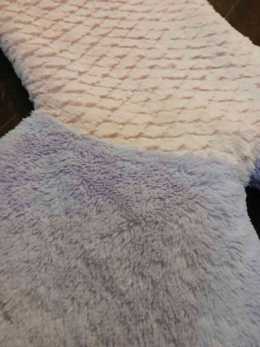 Authentic Kids murmaid pink and purple blanket tail