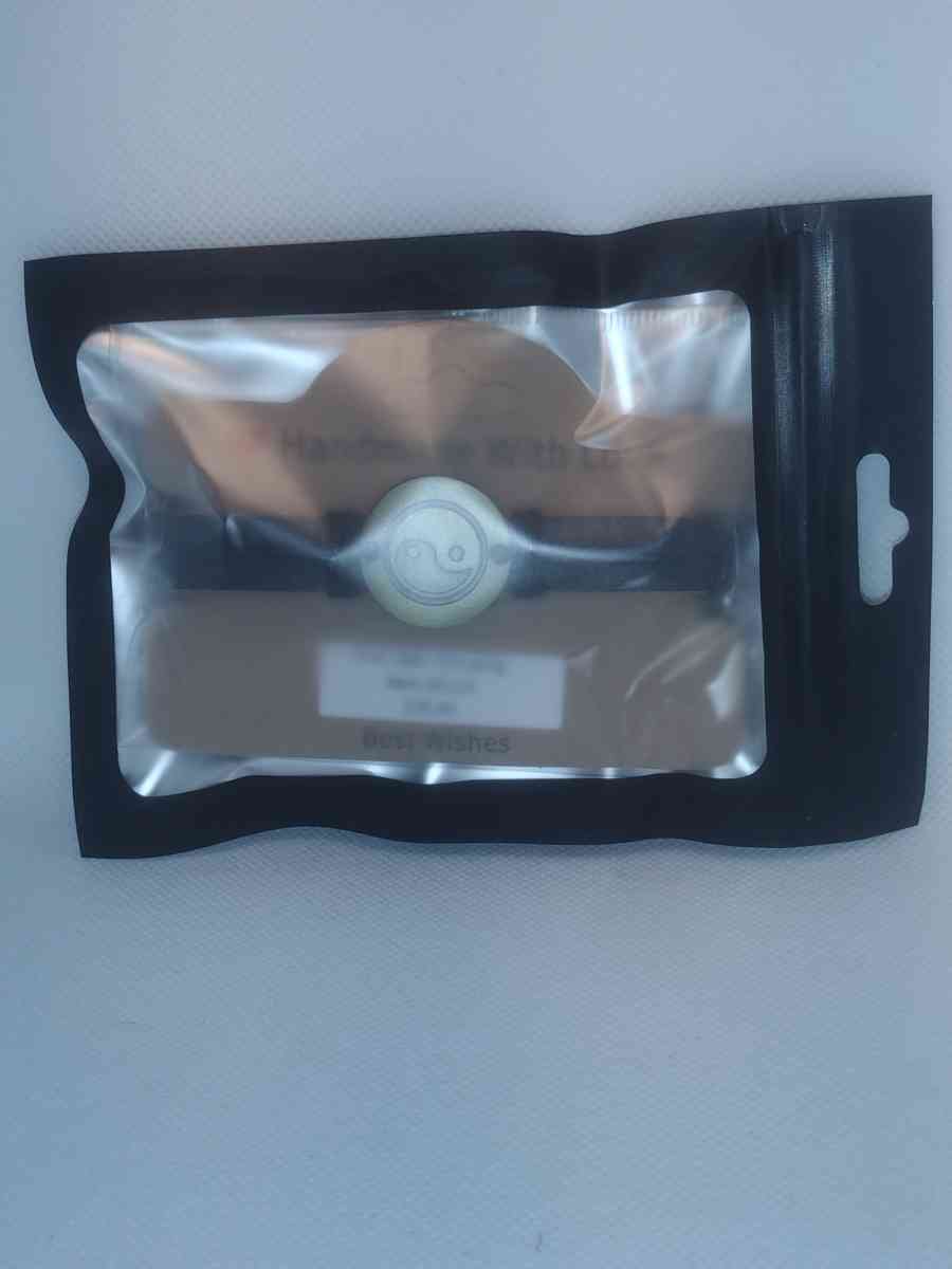 Black Yinyang Leather Bracelet VCB