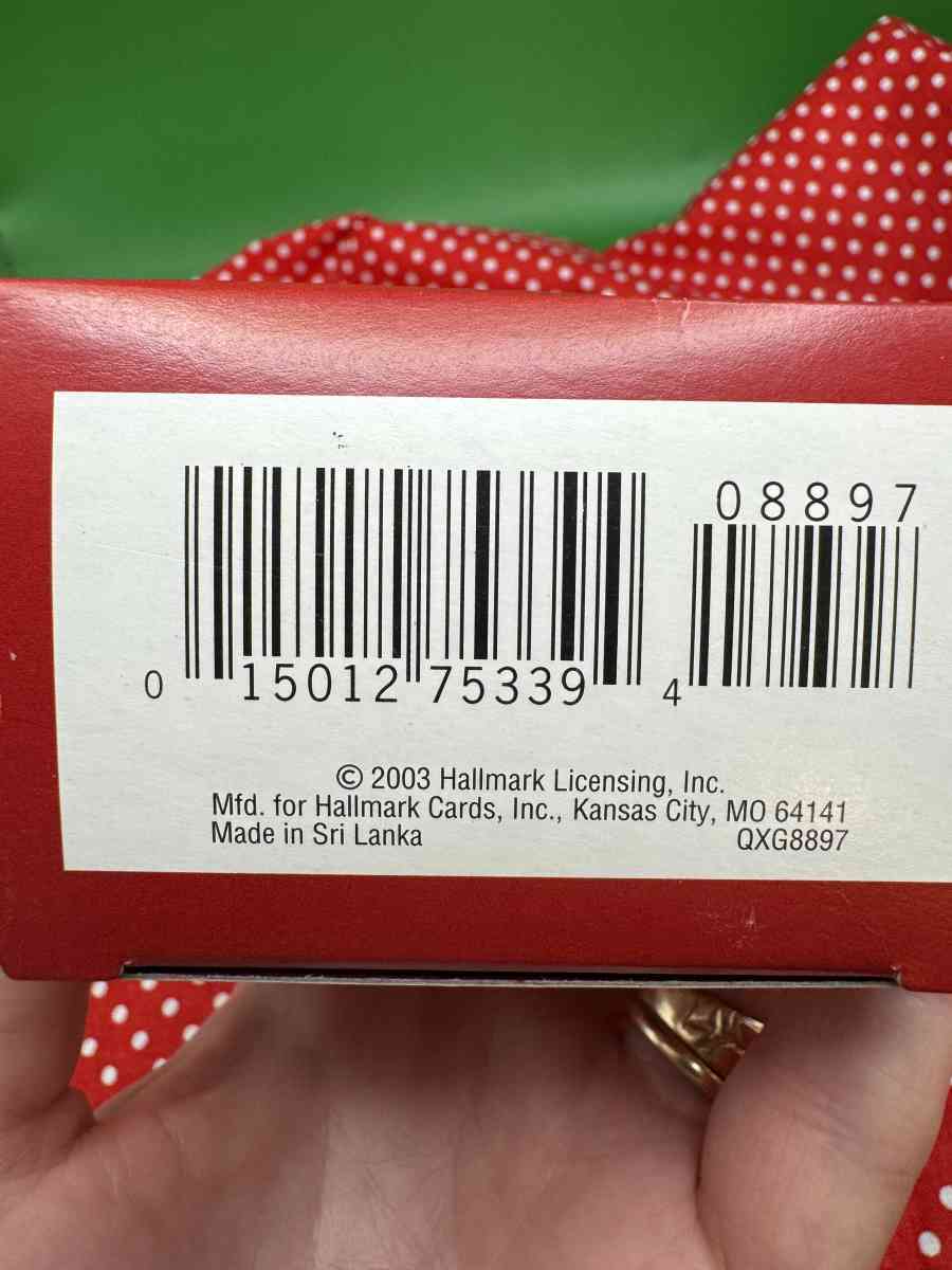 2020HMT 2003 Hallmark Keepsake Ornament Son Penguin with Sto