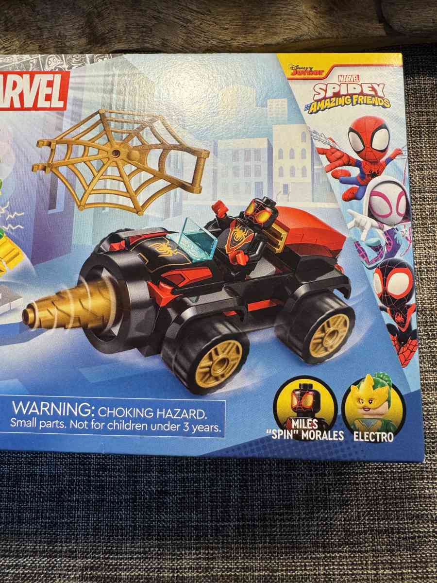 2004PTTT LEGO Marvel Drill Spinner Vehicle 10792 New Sealed