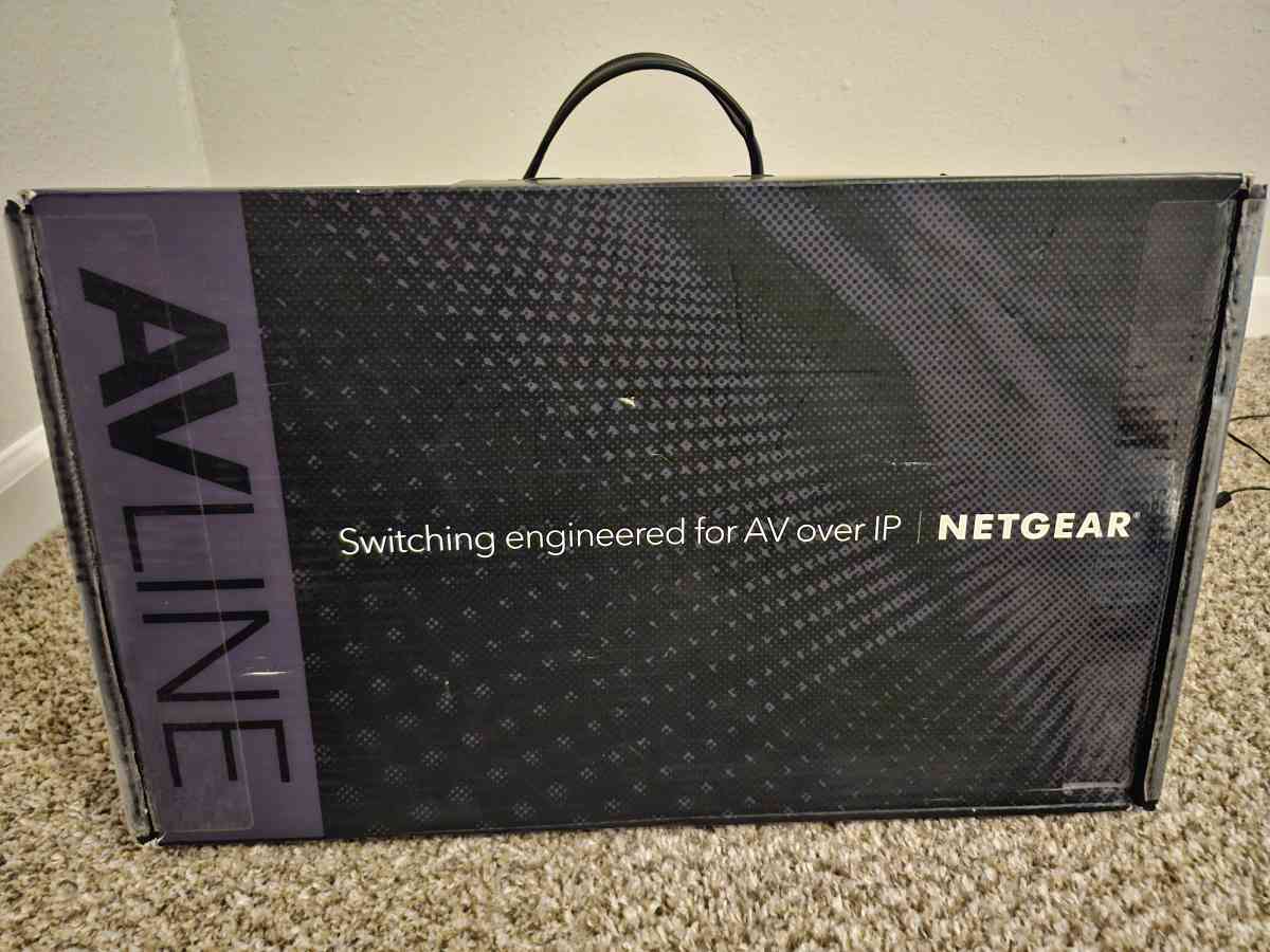 Brand New Netgear AV Line Switch