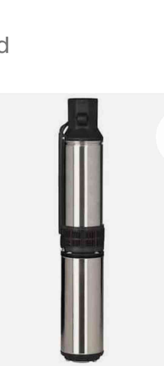 submersible continuous feed stainless steel 1 HP well pump