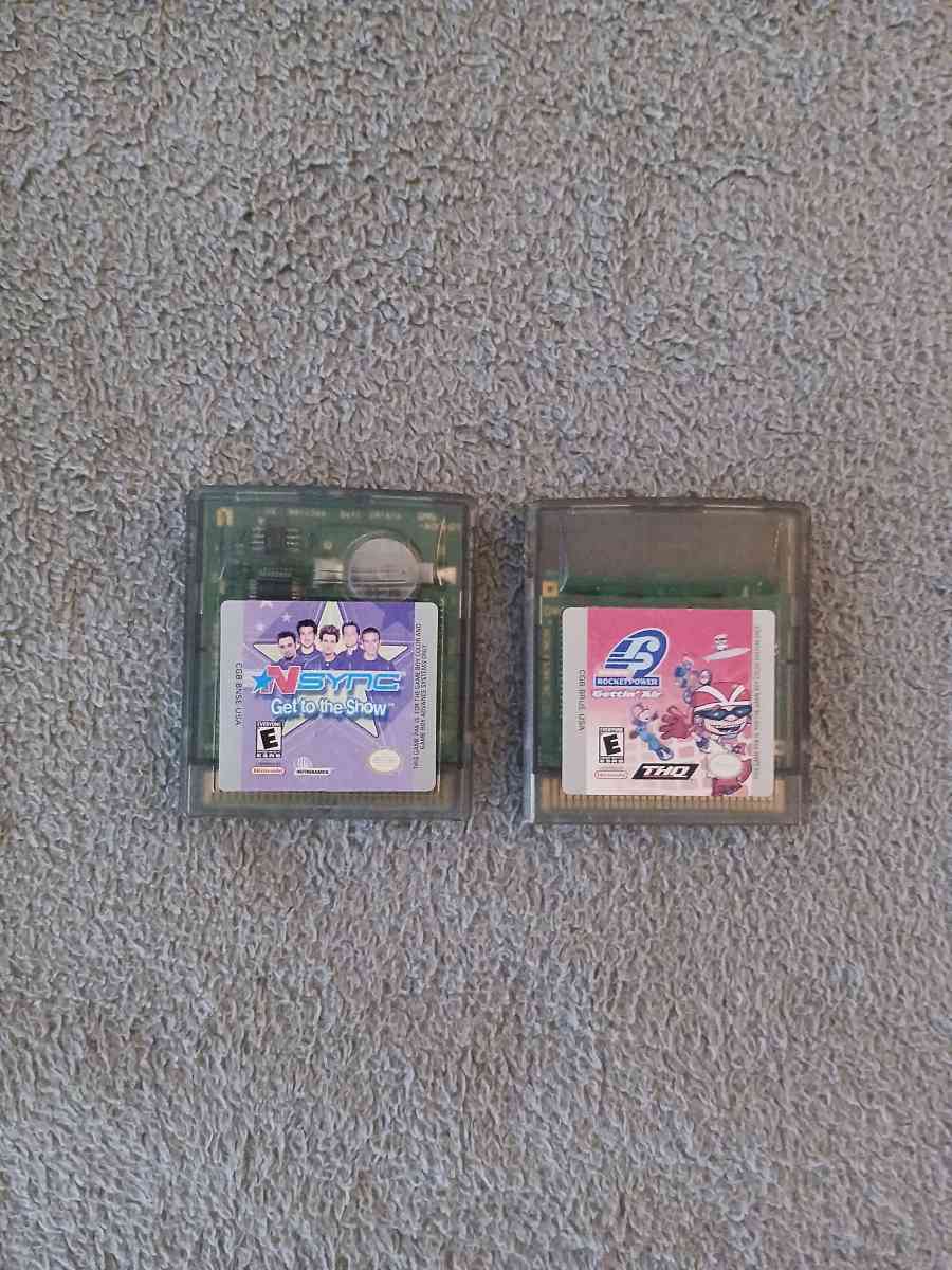 Gameboy Advance Console with Games And Bag