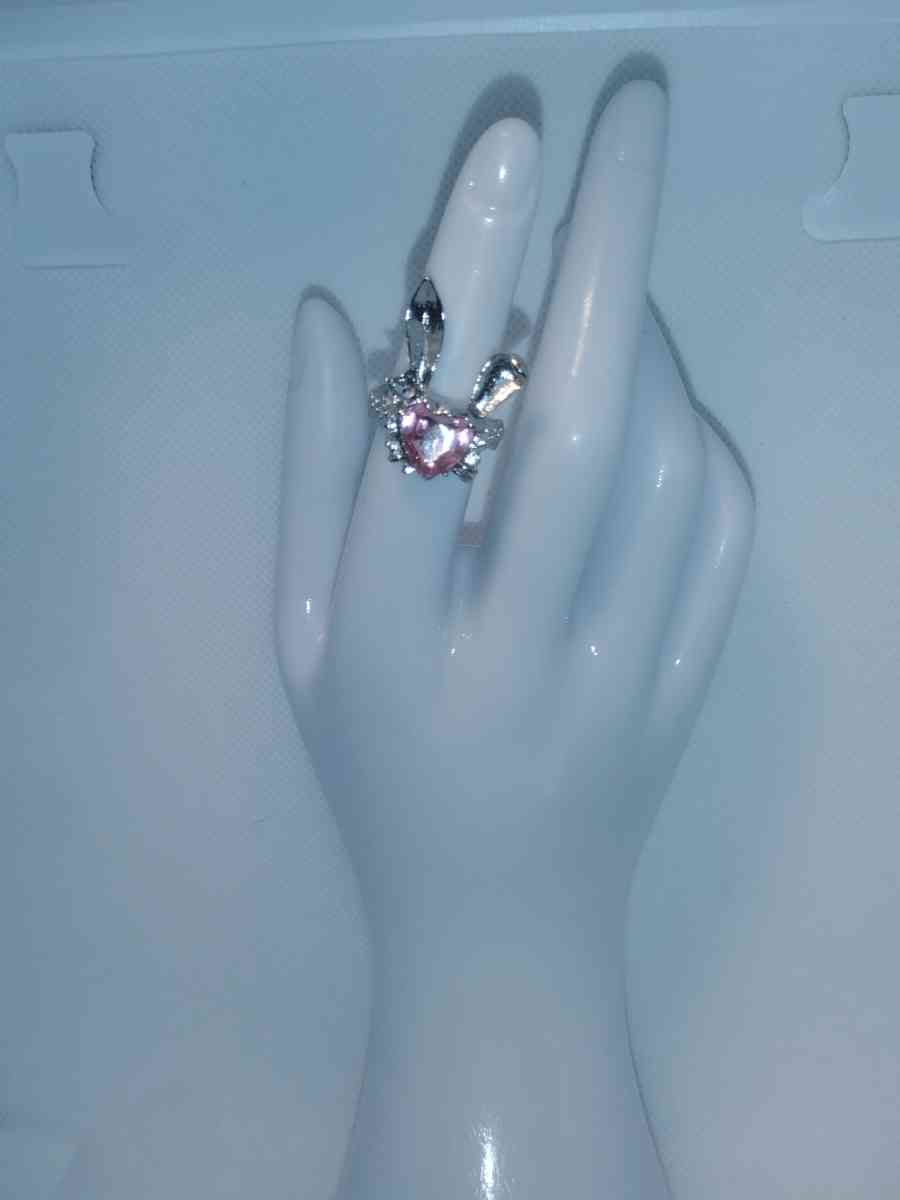 Love Bunny Silver Ring
