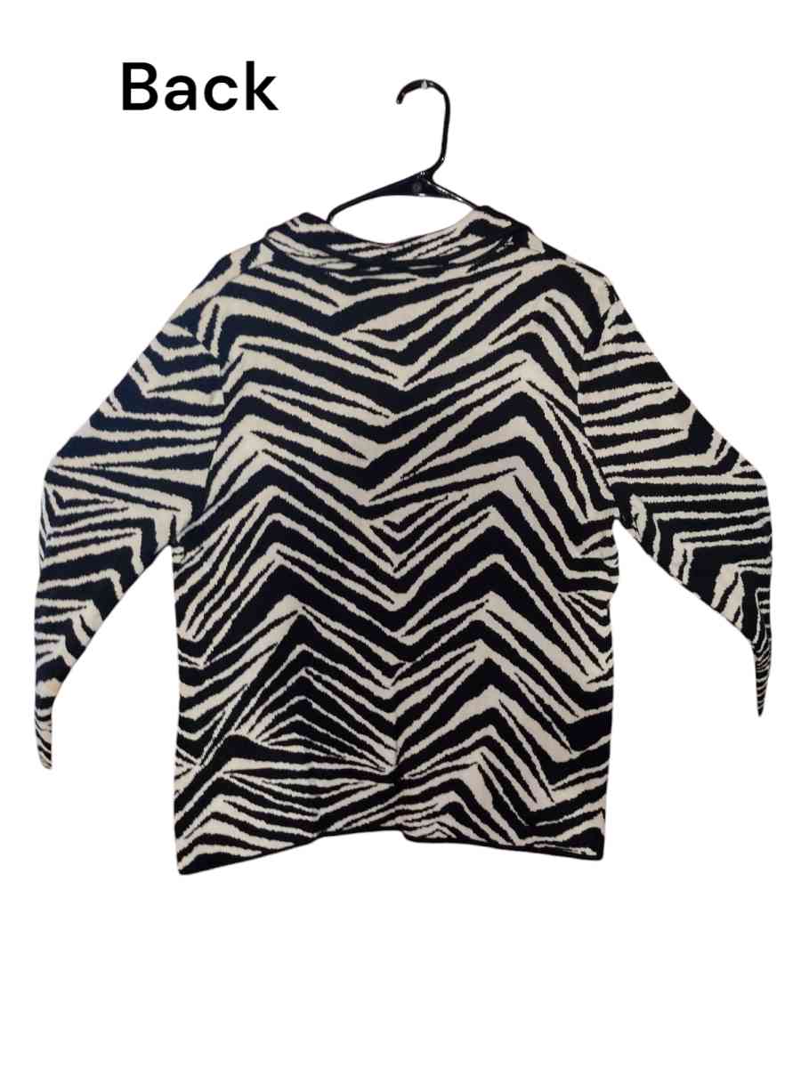 chicos zebra print jacket