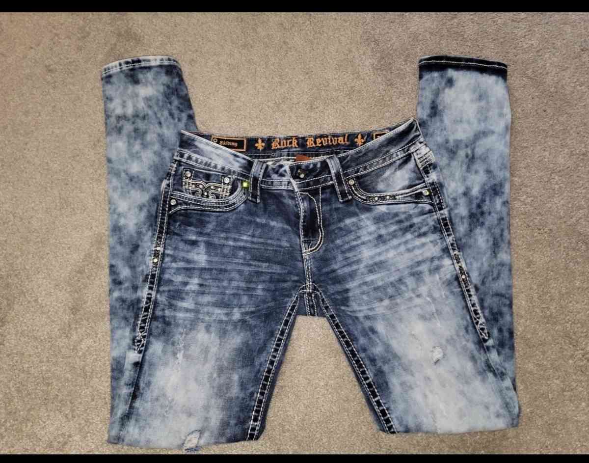Rock revival jeans