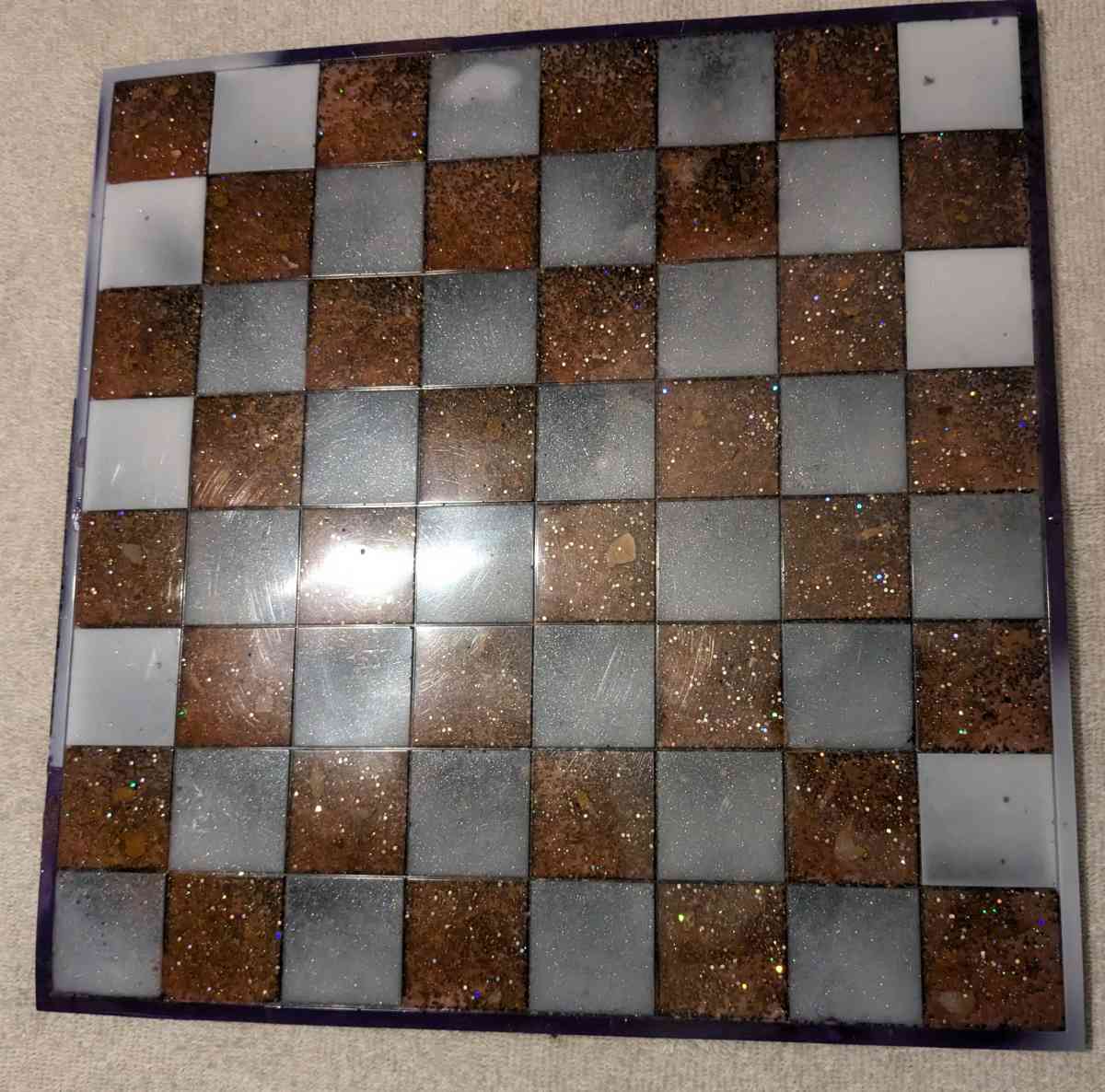 Petrified Wood Chess Set