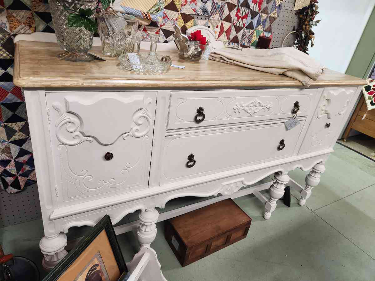 66 Buffet Server or Sideboard in White