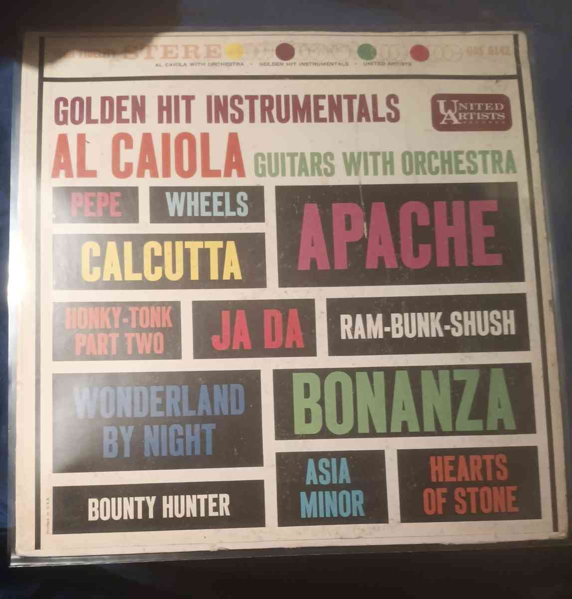 AL CAIOLA vinyl record