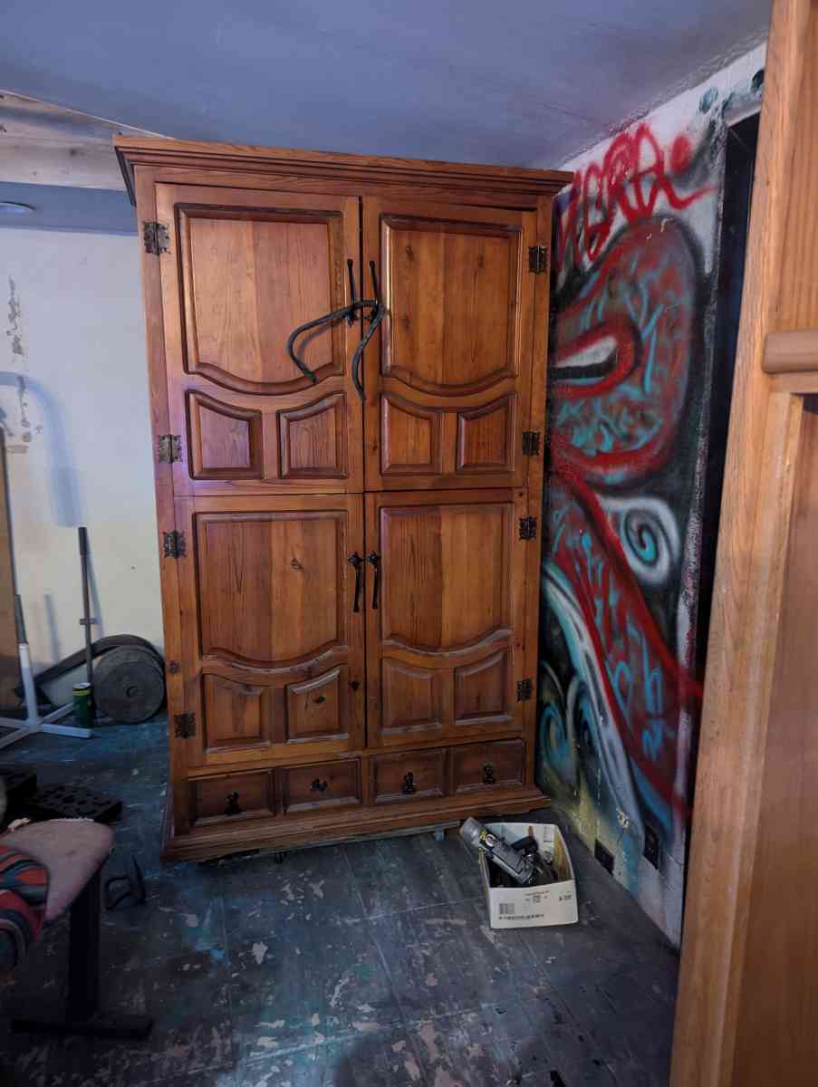 early 1900 closet cabinet