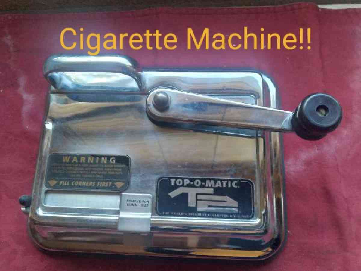 CIGARETTE ROLLER MACHINE Save Hundreds