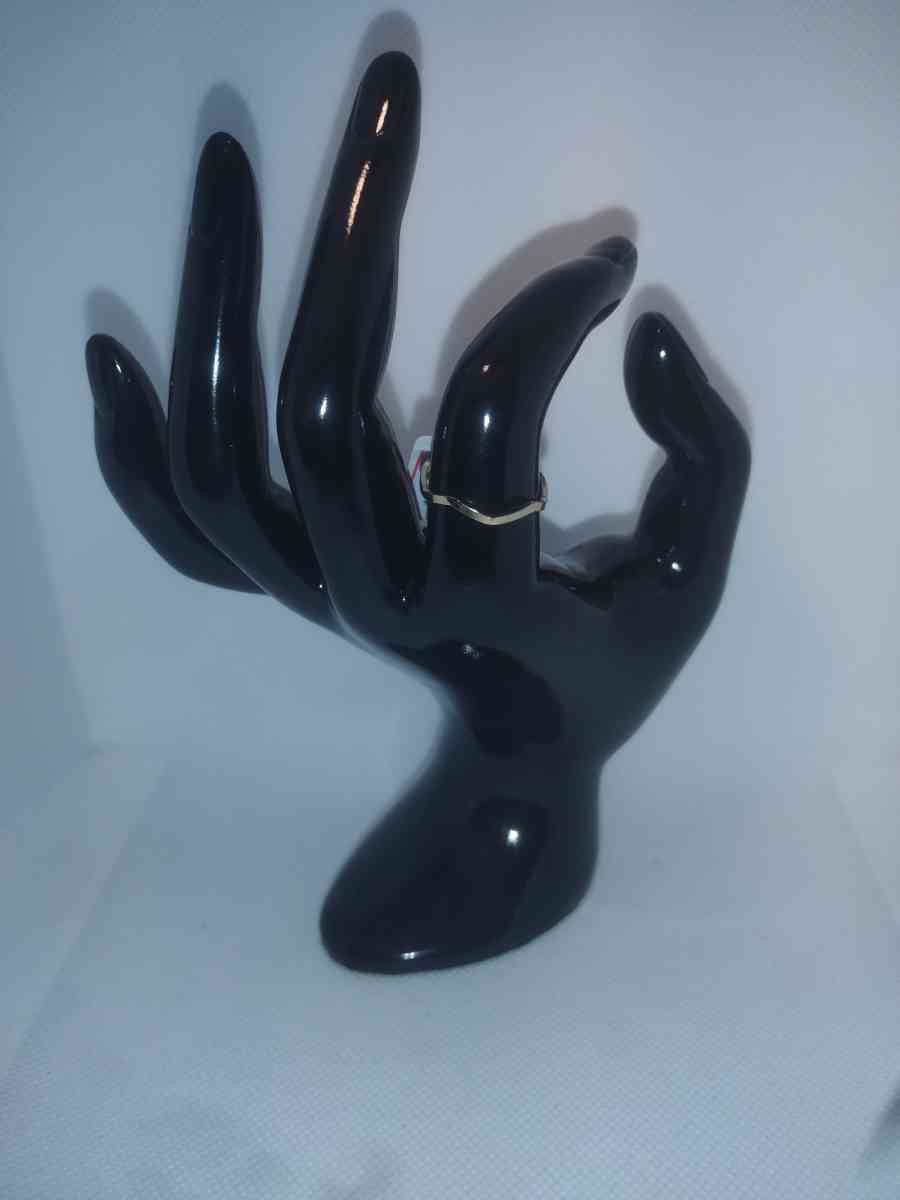 Simple Wave Chic Rhinestone Ring