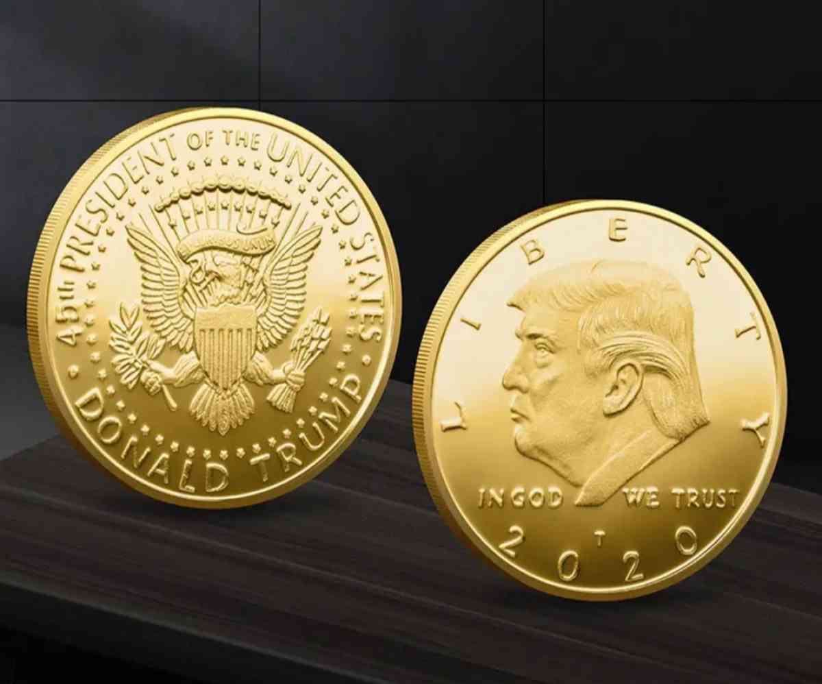 Donald Trump President Gold Coin