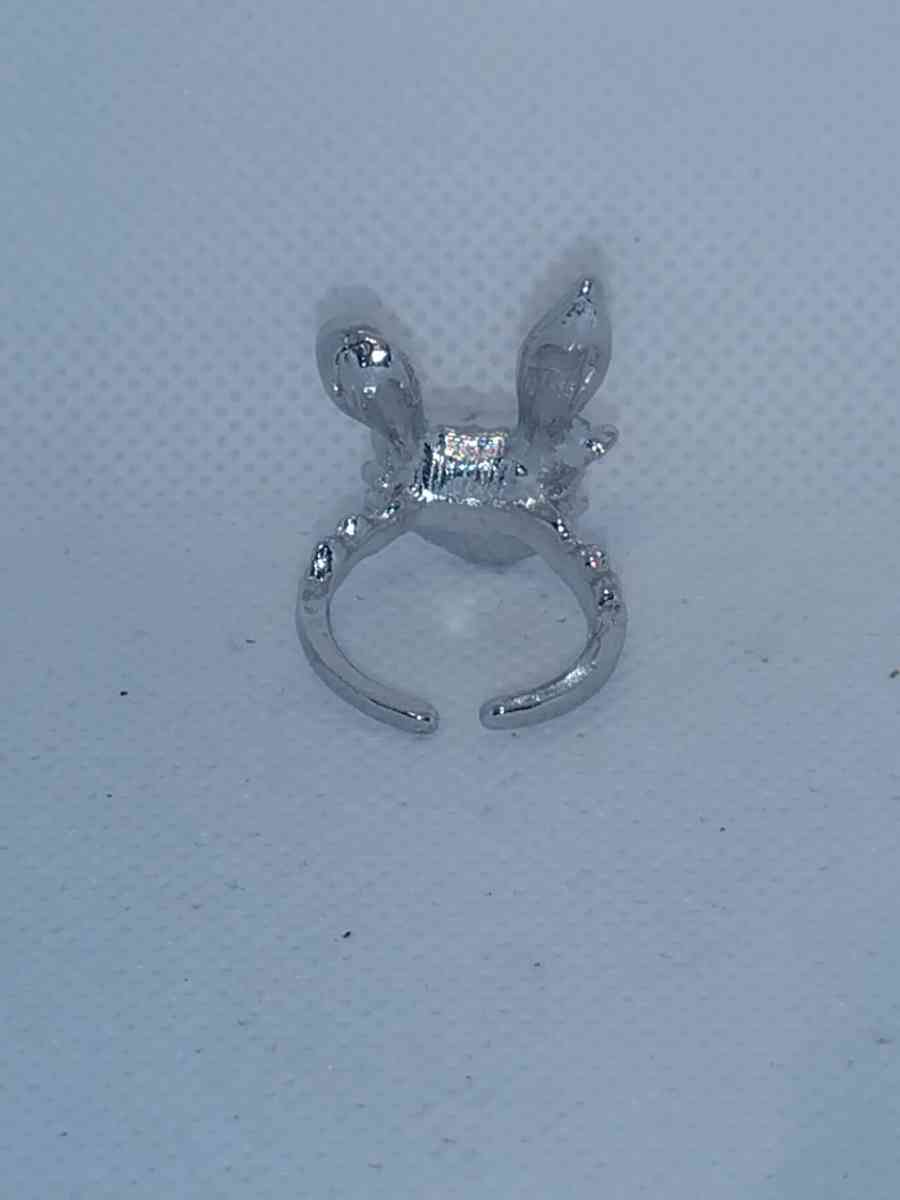 Love Bunny Silver Ring