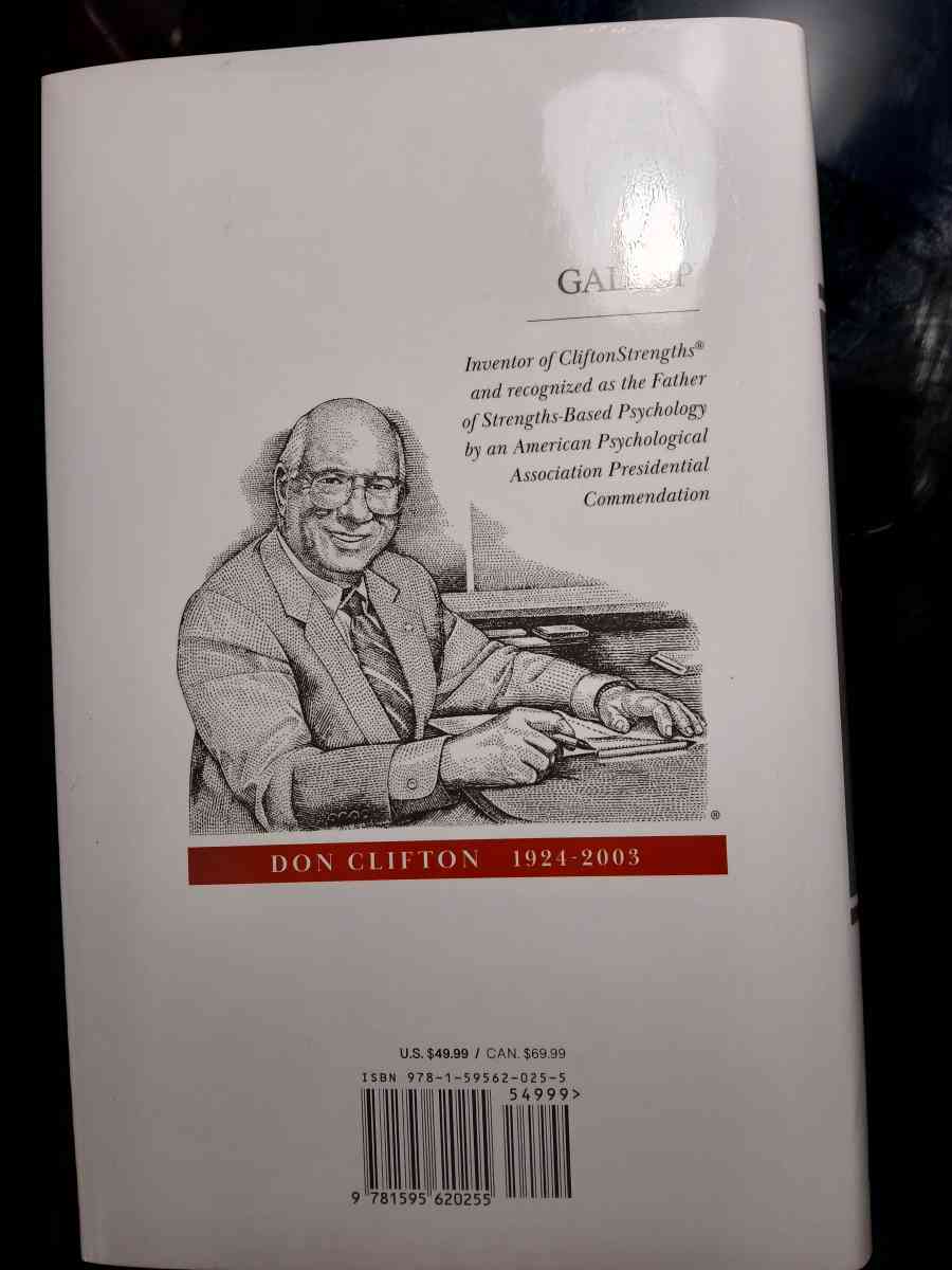 Strength Based Leadership Book by Don Cliffton