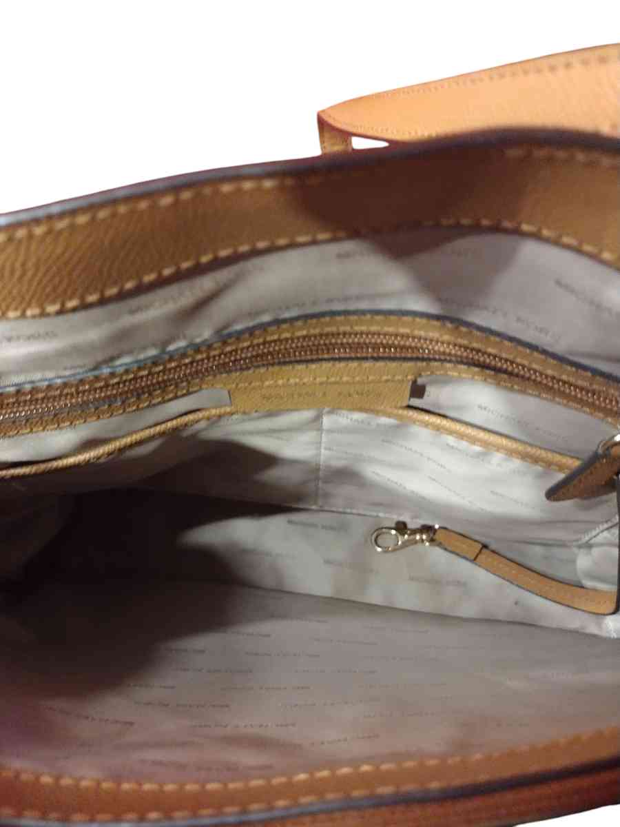 tan Michael kors purse