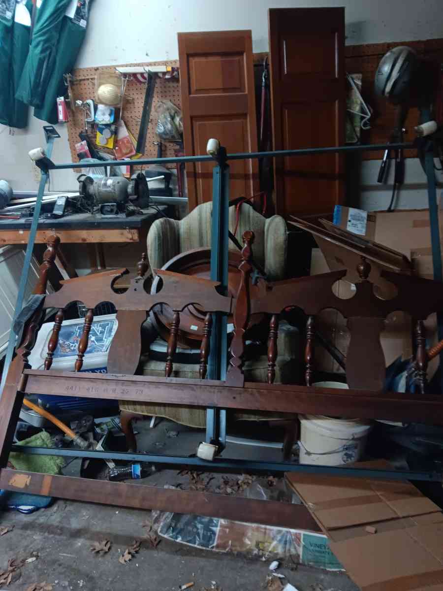 king size bed frame with headboard