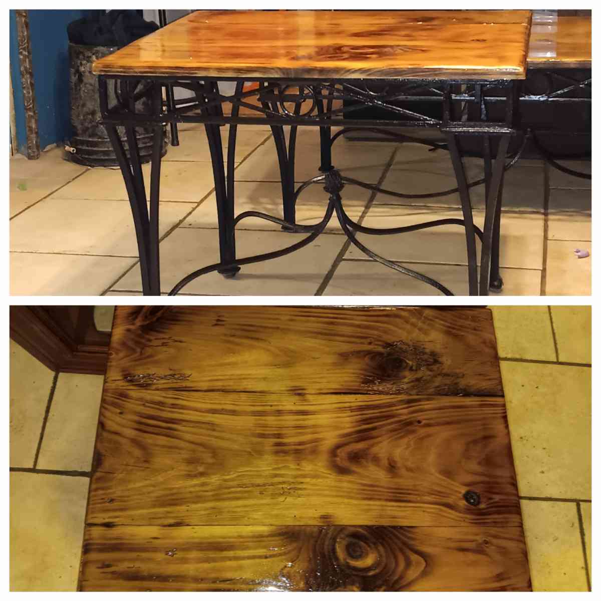 Handmade tables