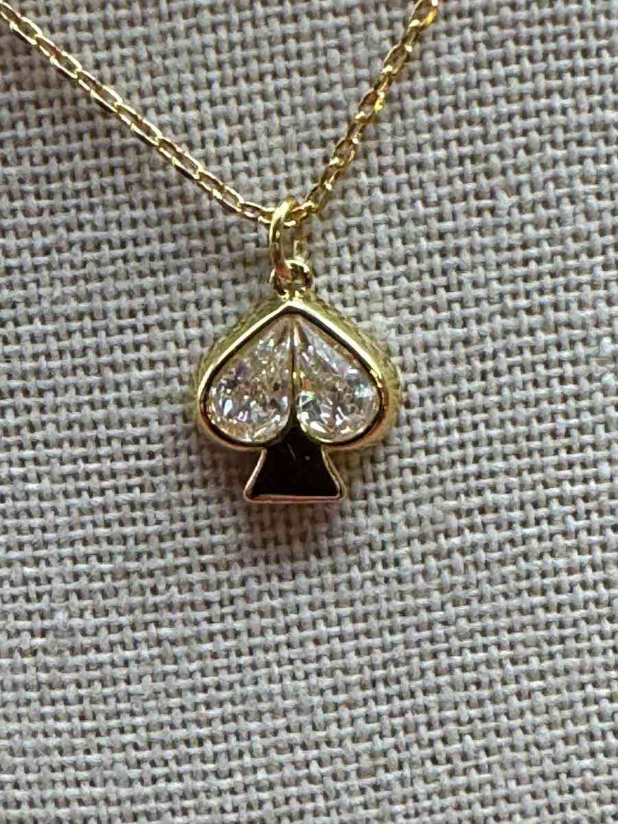 2035AOHP Kate Spade Everyday Spade Cubic Zirconia Stud   Pen