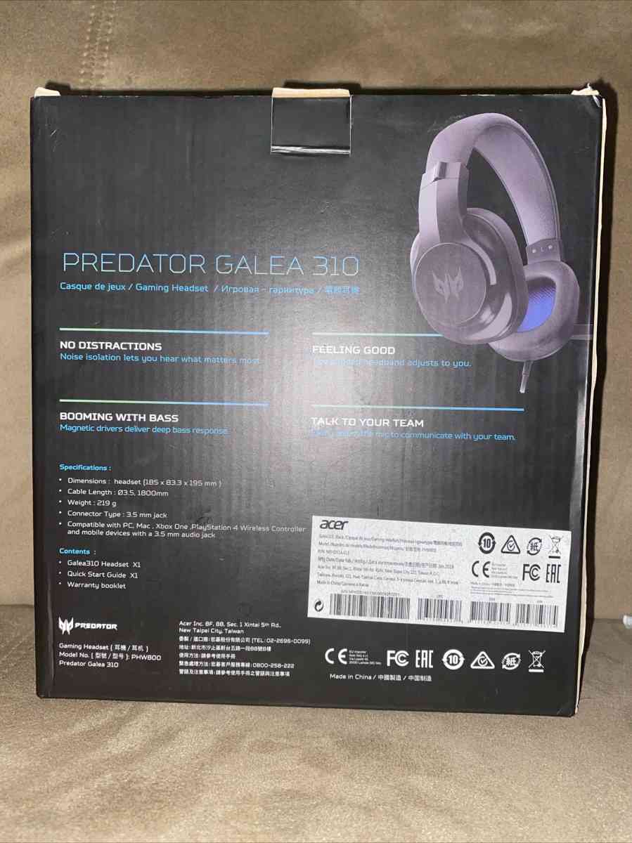 Acer predator Galela 310