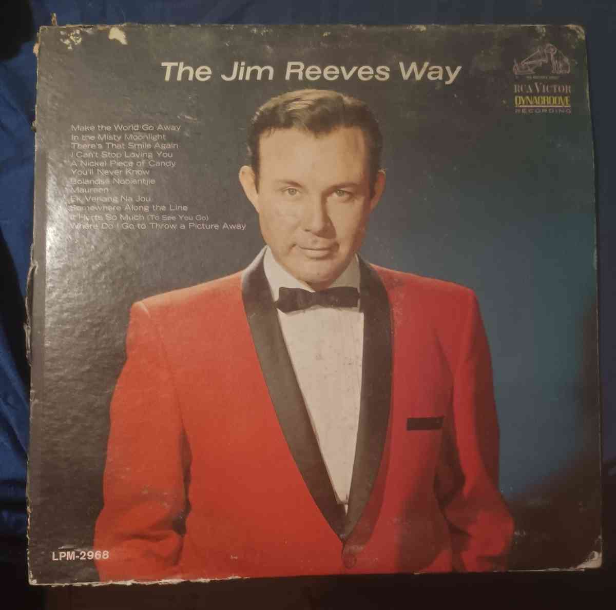 The Jim Reeves way vinyl record