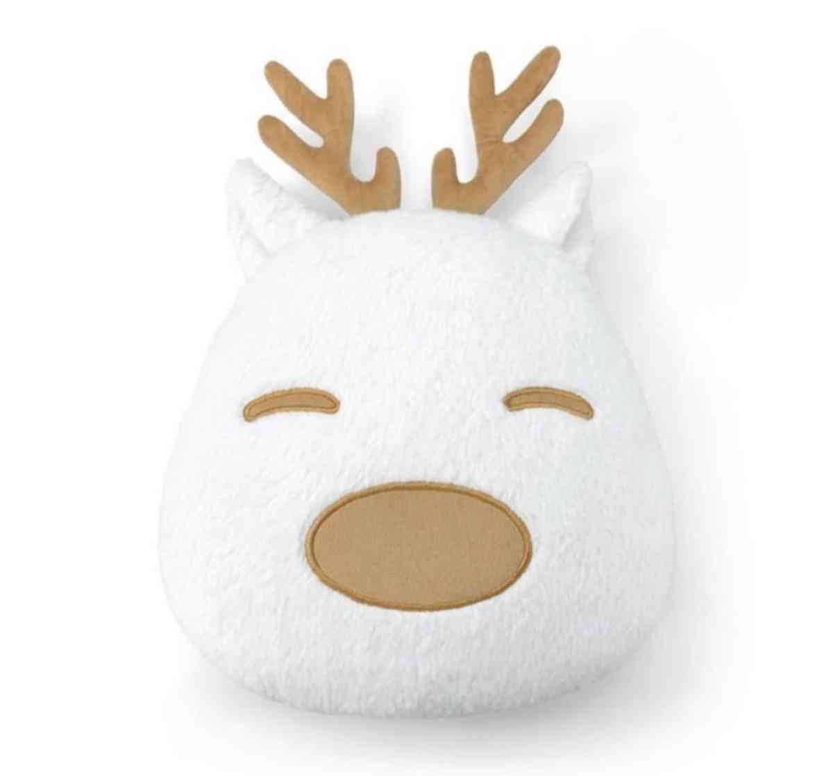 Target bullseyes playground christmas reindeer pillow 14H