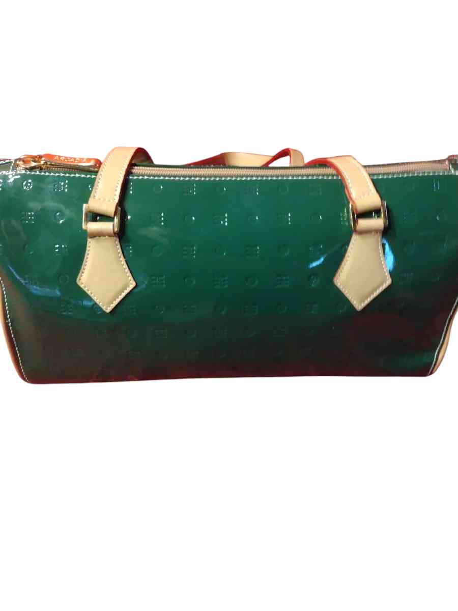 Arcadia lime green purse