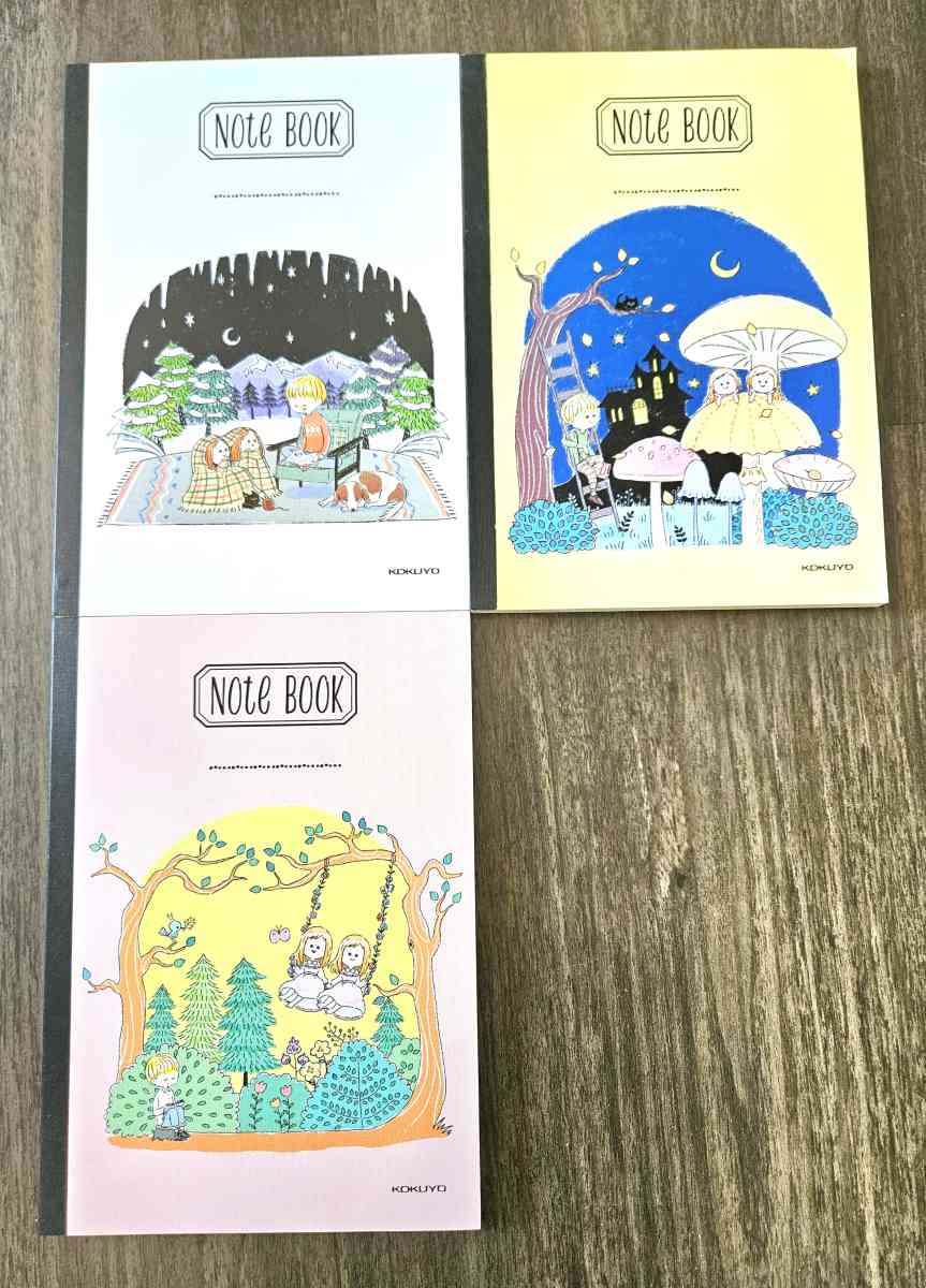 Item KOKUYO Small Lined Illustrated Notebook