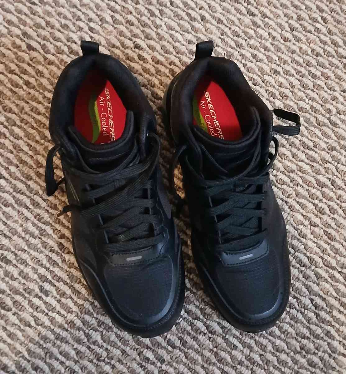 Skechers steel toe work shoes Air cooled